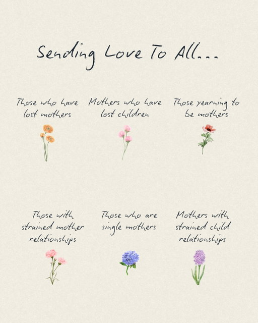 Mother's Day looks different for everyone. Today we see all of it.