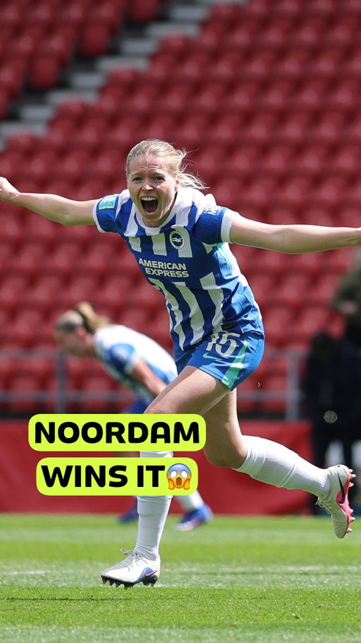 Super sub Nadine Noordam in the dying minutes for @bhafcwomen!!!