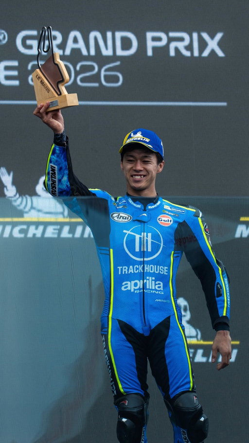You never forget your first MotoGP podium. 

#FrenchGP | @aiogura79