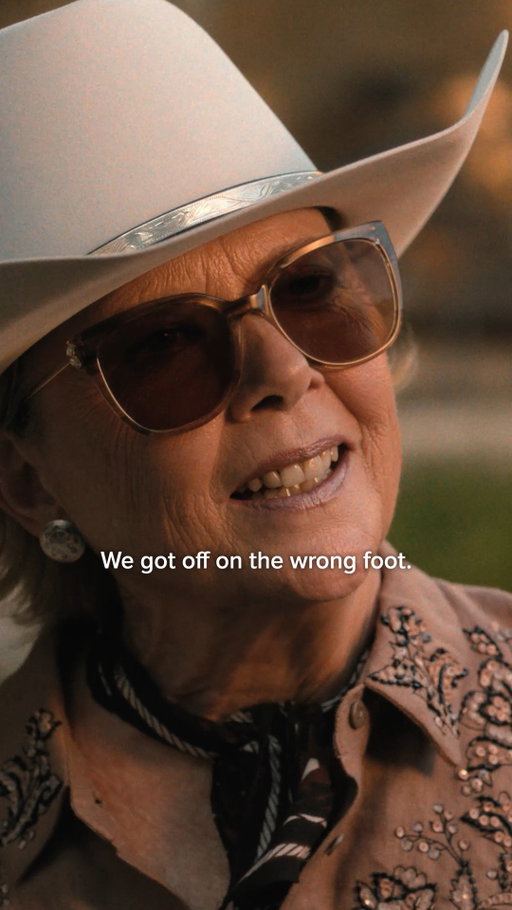 Meet the matriarch of the Jackson family and 10 Petal Ranch, Beulah Jackson (Annette Bening). #DuttonRanch #MothersDay