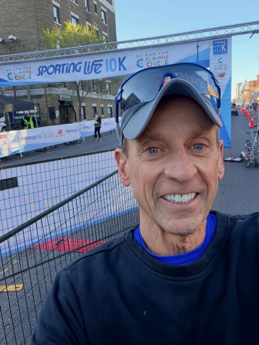 A perfect day to run the @sportinglifeca 10K and raise some money for Campfire Circle, an organization that has helped our family. I wore these @adidas Canada ultra zippy shoes for the first time and wow did I fly (for an old guy). A PR by more than a minute!!! This has to be the best organized and most fun race in the GTA and probably Canada. Thanks to all the volunteers who make it happen.