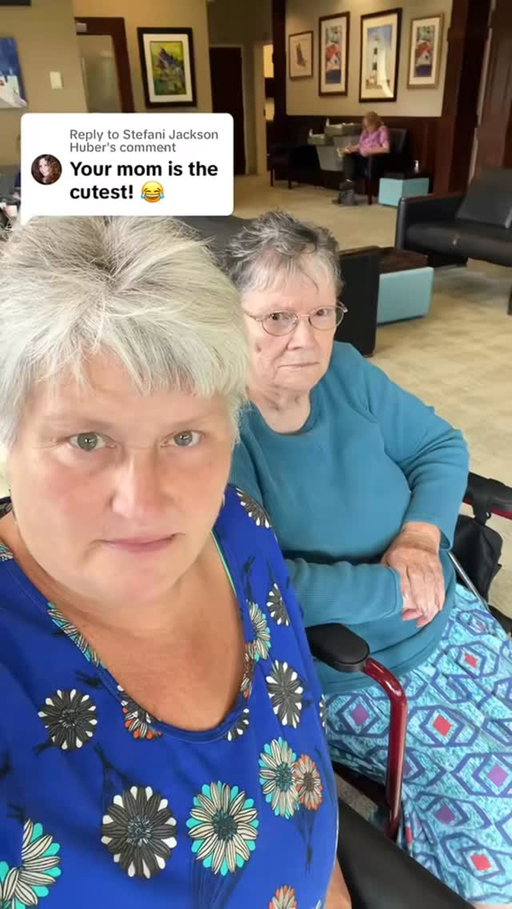 In honor of Mother’s Day a throwback from 9/2023 of me and my late Mom, we lost her 2months after this video was made. She was an amazing woman I got to call Mom! #motherfuckingstar #momandgrama #lovegrama #gramacarolyn #happymothersday