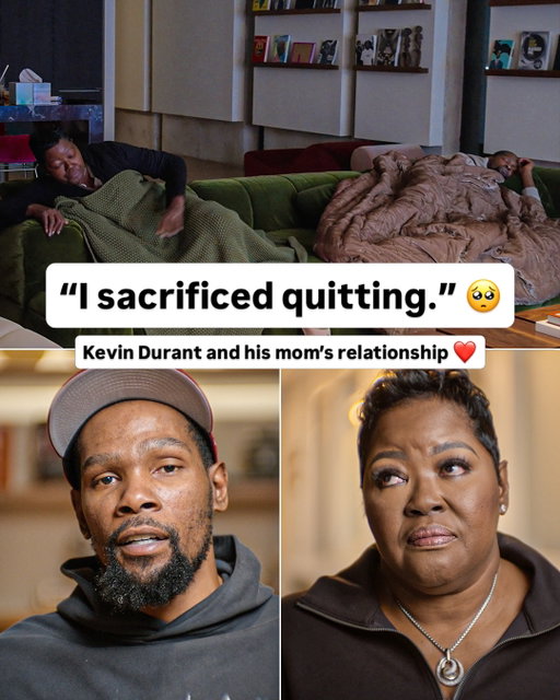“I sacrificed doing things that I wanted to do outside of motherhood. And I sacrificed quitting.” 

The relationship between Kevin Durant and his mom Wanda is everything 🥺❤️

📺 Starting 5: Season 2

#nba #basketball #kevindurant #durant