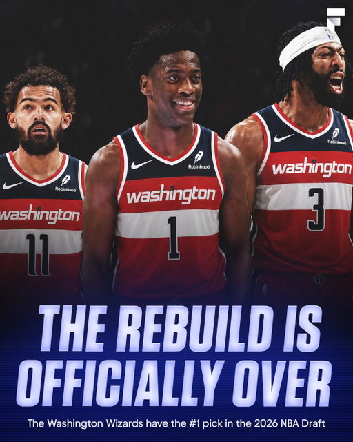 Watch out for the Washington Wizards 👀

Trae x AJ x AD is going to be scary 😳