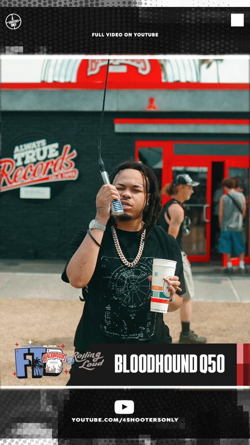 From The Block Is Taking Over Backwoods Always True CDs & Tapes at Rolling Loud all Weekend. 🔥🔥🔥
Spinning The Block @bloodybruddaq50 w/ “Cuttin Up” 
•
•
@backwoods_cigars @rollingloud @fromtheblockperformance