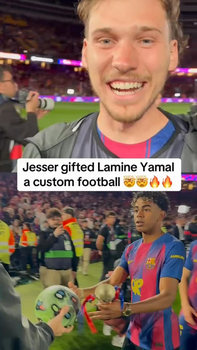 Lamine Yamal wanted to keep on celebrating the LALIGA title 🏆 @jesser