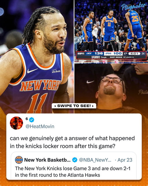 THE NEW YORK KNICKS SWEEP THE SIXERS TO PUNCH THEIR TICKET TO THE ECF 🔥🗽