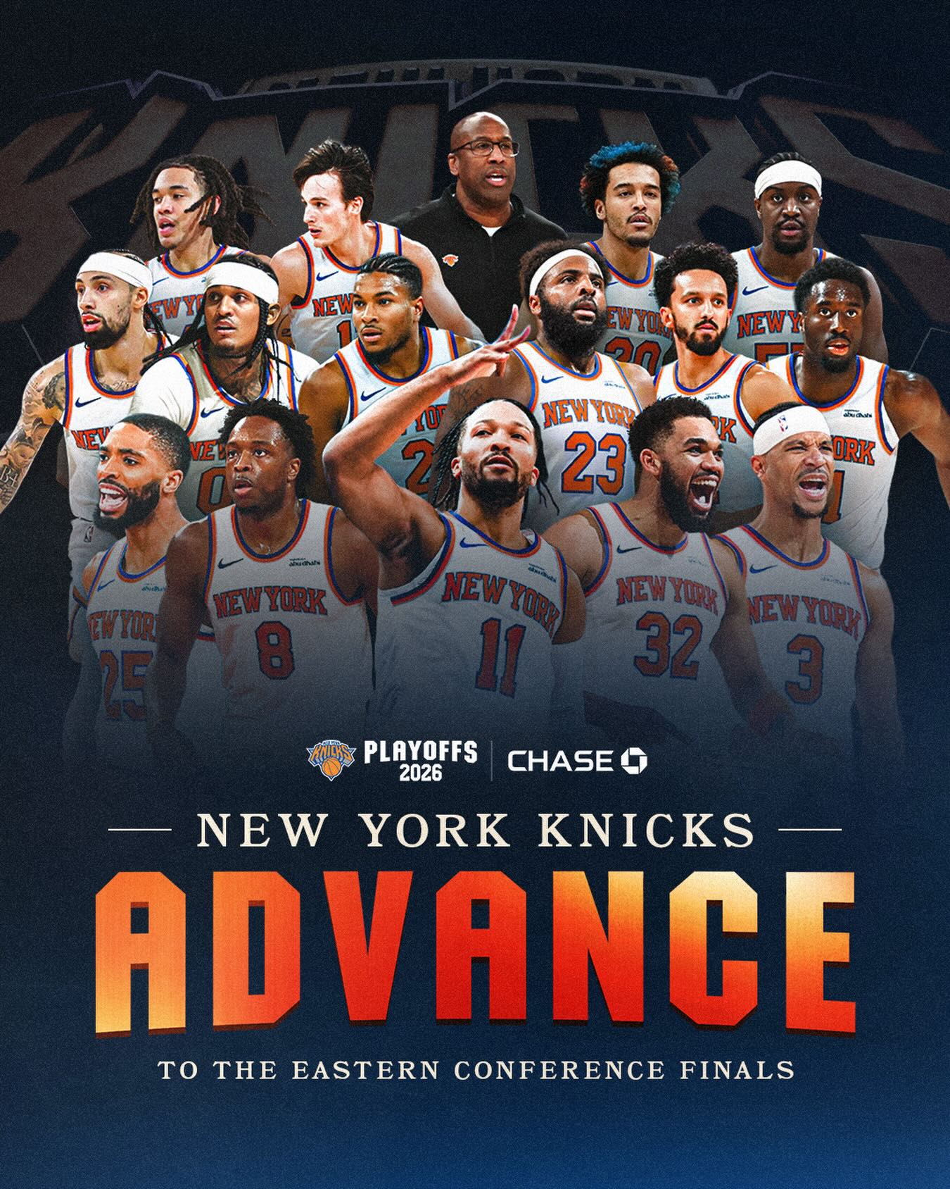 ON TO THE EASTERN CONFERENCE FINALS