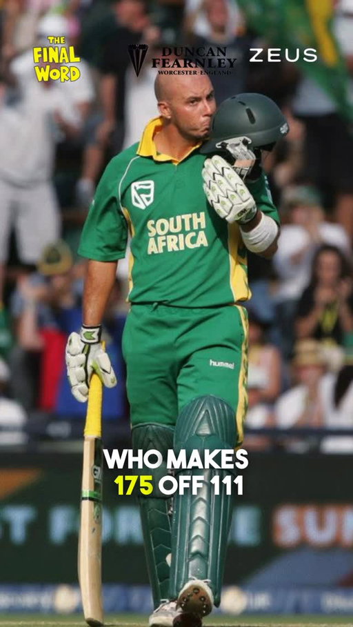 The time Herschelle Gibbs was hungover during the epic 434-run chase in one of the greatest ODI games ever.