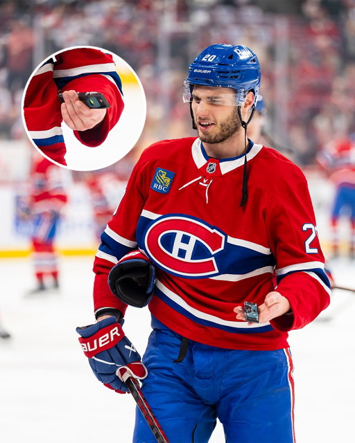 Question : QUI au juste amène un niveau à un match de hockey??

Question: WHO brought a level tool to a hockey game??

#GoHabsGo