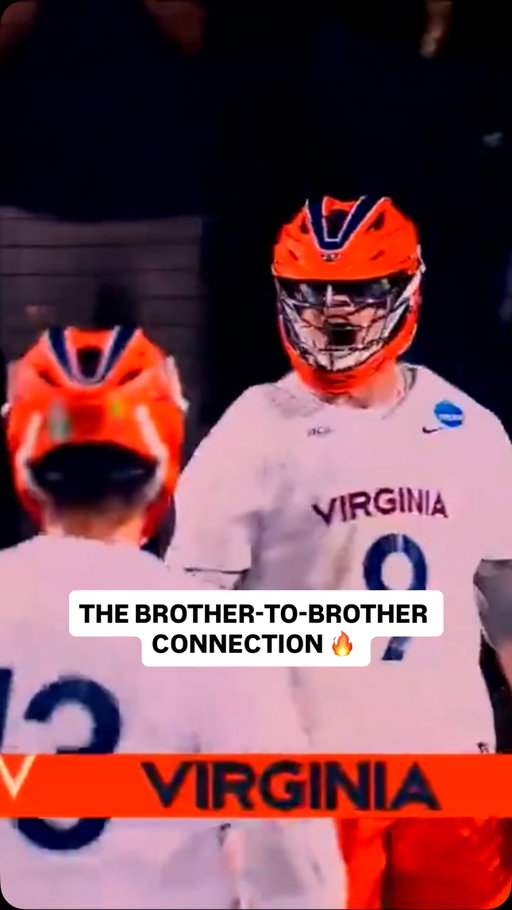 BROTHER TO BROTHER TO COME BACK WITHIN ONE 💥

It’s @brendan.millon to @mccabemillon9 for a @uvamenslax goal that puts them just one behind Georgetown’s 10. 

#NCAAMLAX x 🎥 ESPNU