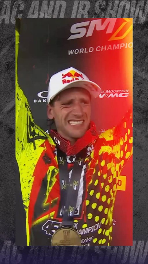 Your 450 @SupercrossLive CHAMP 🏆🤘 So proud of you @KenRoczen94 

Let’s make this last show a good one, leave your questions from SLC below! ⬇️