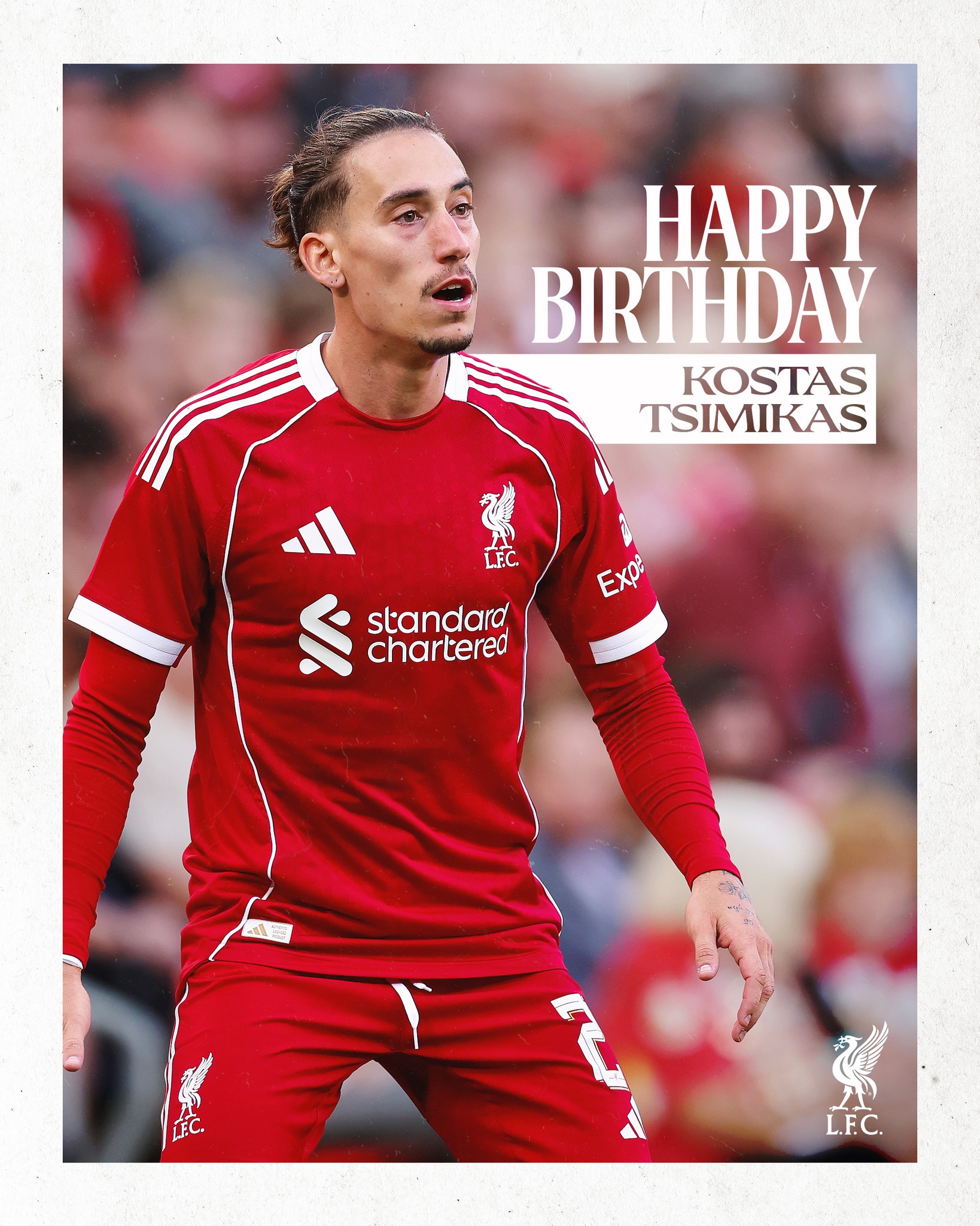 Happy birthday, @tsimikas21! 🥳🇬🇷