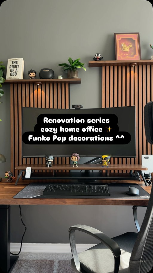 Isn’t it obvious we’re huge Funko Pop fans? 👀✨

Still adding more details, but this space already feels so much more like we were visioned 💫

#funkopop #officemakeover #roomtransformation #homerenovationideas #homeofficedecor @originalfunko