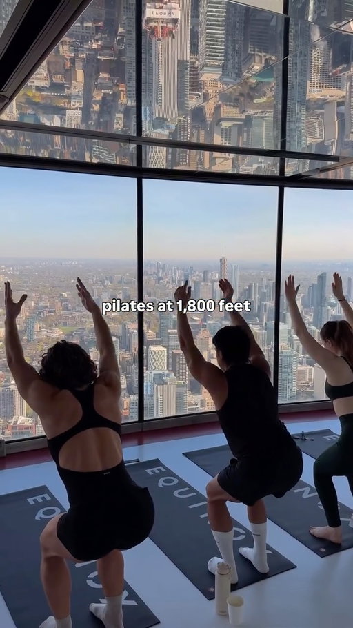 We took our Members to the top of the CN Tower to get high with 360 views of Toronto. 

Equinox King West, opening later this year.