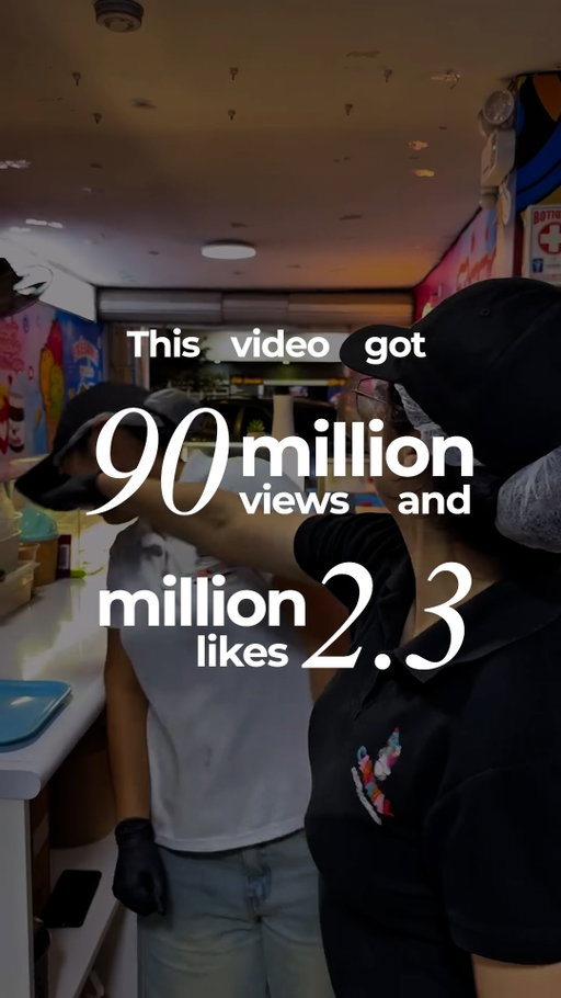 This video got 90 million views and 2.2 million likes.