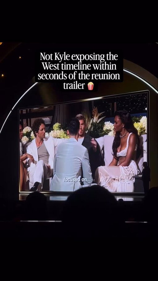 NBC just dropped a sneak peek at the Summer House reunion during the Upfronts and Kyle immediately calls out West Wilson’s “exclusive relationship” with Meija Moreno dating back to February 2025… despite everything we watched unfold this season. And yes, they’ve reportedly already split. 👀

🎥: @the.bottoms

#SummerHouse #WestWilson #KyleCooke #BravoTV #SummerHouseReunion