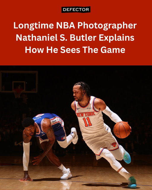 Nathaniel S. Butler has photographed the NBA from up close for over 40 years, from the era of cigarette smoke to the era of outthrust smartphones. He spoke to Giri Nathan about how he crafts these images and finds new ways to look at the game.

Follow the link in bio to read the full interview at Defector.