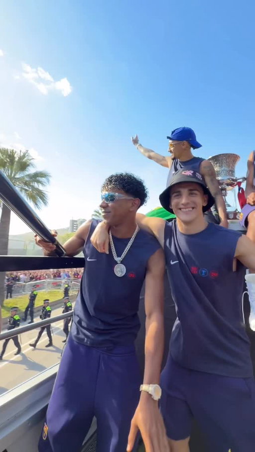 Just kids living the dream 🏆🕺
