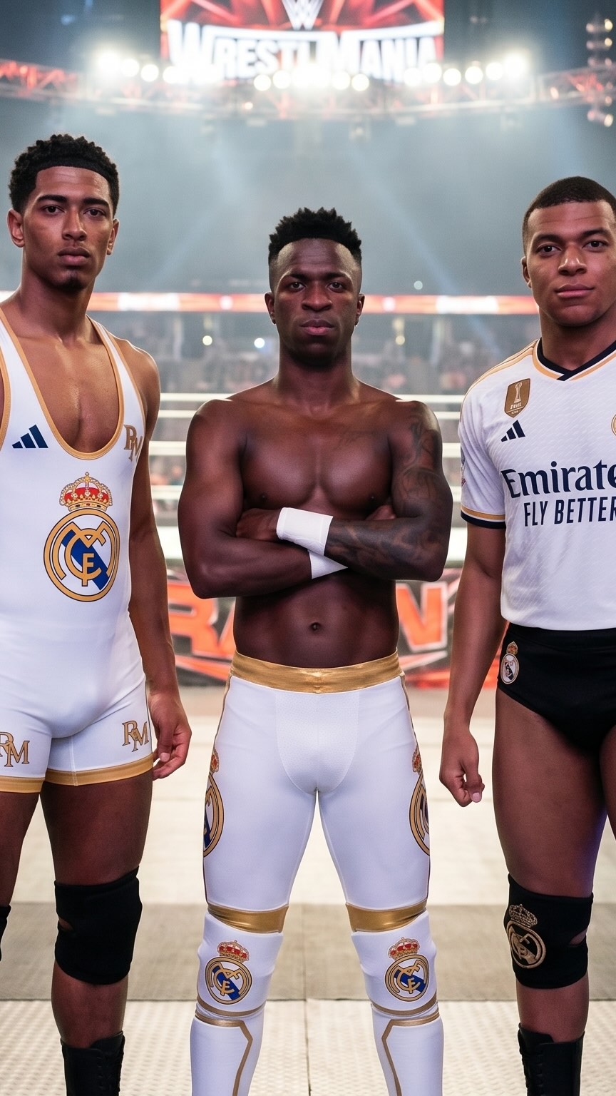EL CLÁSICO WWE MATCH — Real Madrid CF vs FC Barcelona 🔥👑

⸻

⚪ Real Madrid CF — Europe’s Football Empire 👑🏆
Founded in Madrid, Spain 🇪🇸, Real Madrid became the most successful club in Champions League history 🌍⚽. From Cristiano Ronaldo and Zidane to today’s Galácticos, Madrid is built on trophies, pressure, superstars, and global dominance ⚪✨.

⸻

🔵🔴 FC Barcelona — The Kings of Skill & Tiki-Taka 🔥⚽
Barcelona built its legacy through attacking football, La Masia, tiki-taka, and legends like Messi, Ronaldinho, and Xavi 🌟. Known for flair, creativity, dribbling, and passion, Barça became one of football’s biggest global clubs 🔵🔴.

⸻

⚔️ El Clásico — Football’s Greatest Rivalry 🌍🔥

Real Madrid vs Barcelona isn’t just a soccer match… it’s war for history, pride, fans, trophies, and world dominance 👀⚔️. Every goal, tackle, and celebration becomes football history 📺🔥.

Now imagine it… inside a WWE ring 🥊💥

⸻

🥊 What Is WWE? 🎤🔥

WWE is the world’s biggest wrestling company — famous for rivalries, entrances, championships, trash talk, chaos, and legendary fights inside the ring 🏟️⚡.

⸻

🌟 The Fighters 👀

🇫🇷 Kylian Mbappé — World Cup winner, speed, goals, superstar ⚡
🏴 Jude Bellingham — England’s midfield leader, passion, mentality 🛡️
🇧🇷 Vinícius Júnior — Brazilian flair, dribbling, skill, showmanship 🔥
🇪🇸 Lamine Yamal — Barcelona wonderkid, creativity, future superstar 🌟
🇧🇷 Raphinha — aggressive winger, intensity, skill moves ⚔️

⸻

🔥 WWE x El Clásico

Real Madrid = power, stars, Champions League mentality ⚪👑
Barcelona = youth, tiki-taka, skill, passion 🔵🔴

Crowds screaming. Entrances booming. Rivalries exploding 💥🏟️

Football’s biggest rivalry just became a WWE battle for legacy 👀⚔️ #wwe #johncena #realmadrid #barcelona #elclassico