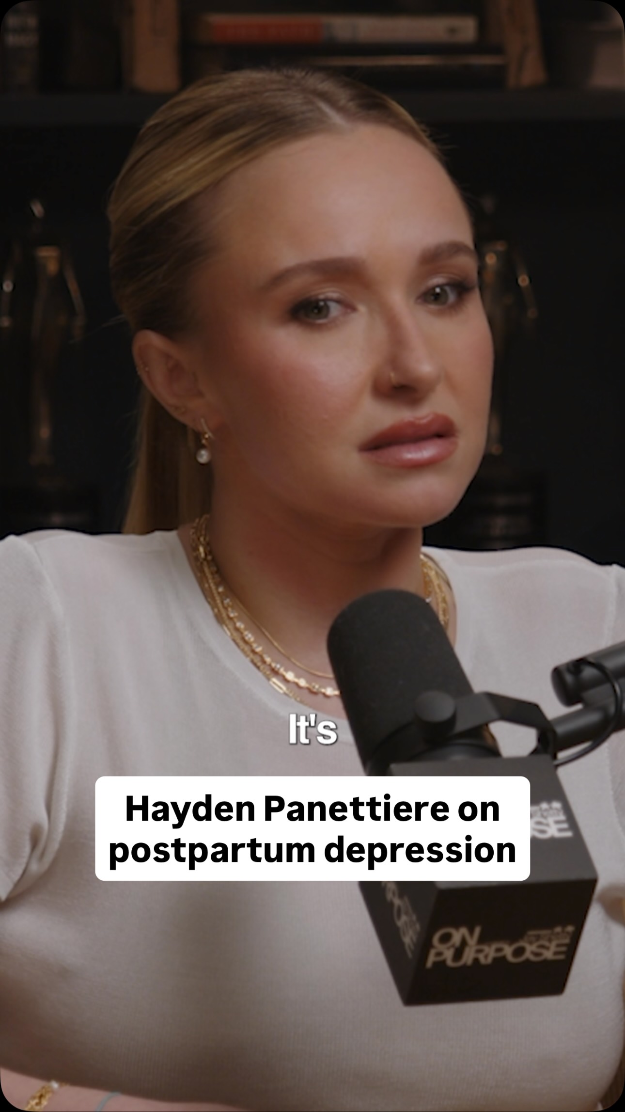 Exclusive episode with @haydenpanettiere out everywhere now 🎙️🙏 LINK IN BIO or search ‘On Purpose with Hayden Panettiere’ to watch on YouTube or listen wherever you get podcasts