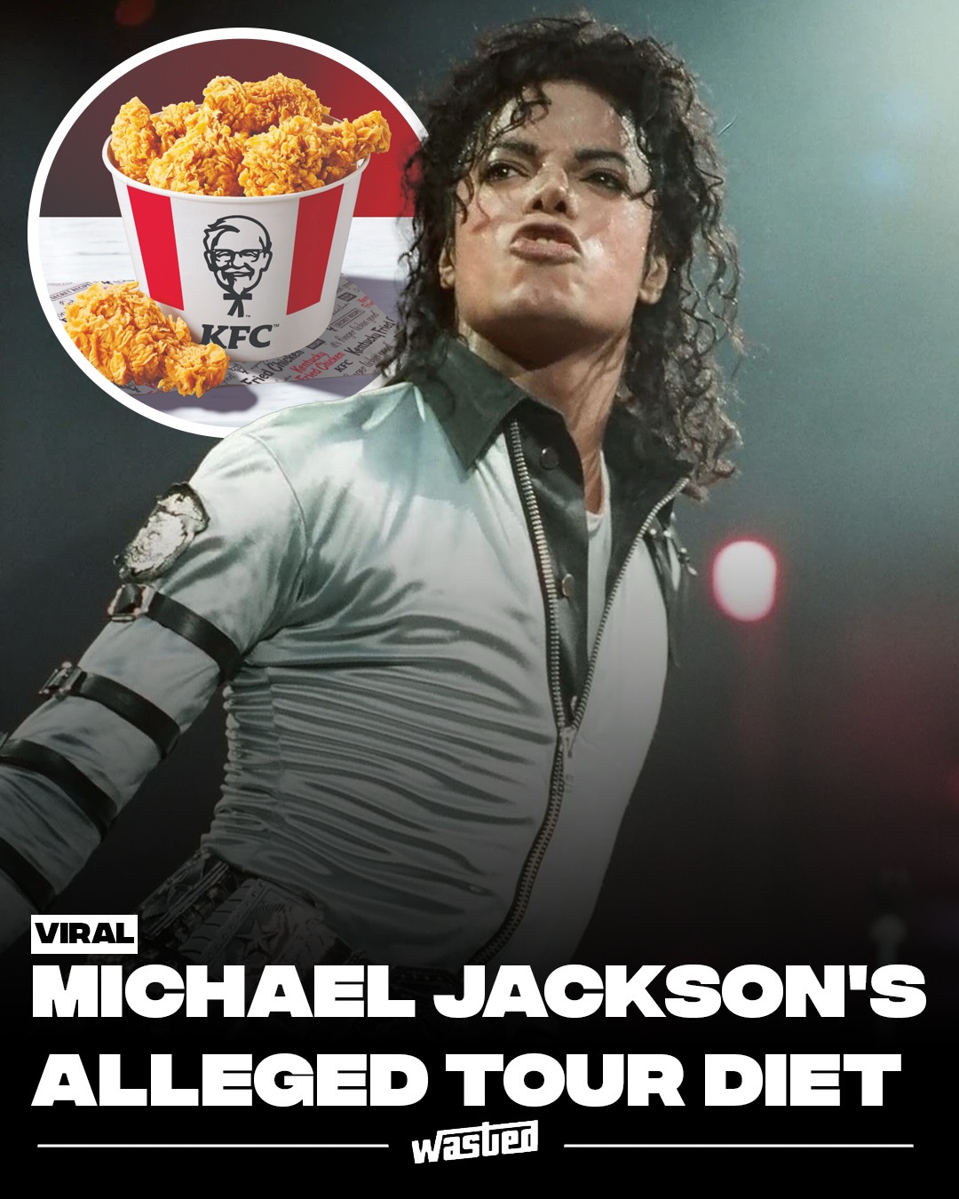 Reports about Michael Jackson’s touring habits have resurfaced online, including claims from flight logs describing highly specific food requests during travel.

According to details referenced in Michael Jackson Conspiracy by Aphrodite Jones, the orders allegedly included KFC chicken, mashed potatoes, corn, biscuits with strawberry jelly, and spray butter, a combination that stood out because of how ordinary it felt compared to the scale of his fame.