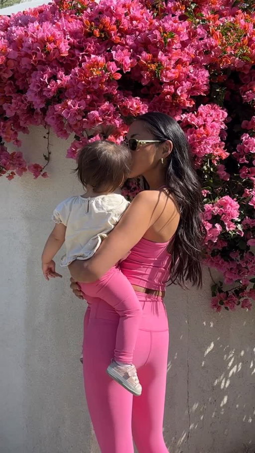 Stroller walks made even cuter in Luscious Pink 🌺 @theluxilook