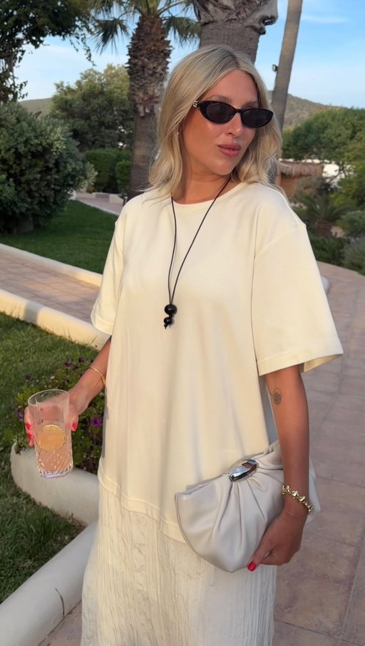 A T-shirt dress will always be my warm-weather wardrobe hero!! @marksandspencer @marksandspencerstyle #MyMarks