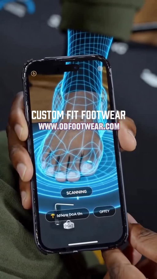 WWW.ODFOOTWEAR.COM  Scan your feet for a perfect custom fit.  MOVE DIFFERENT!!