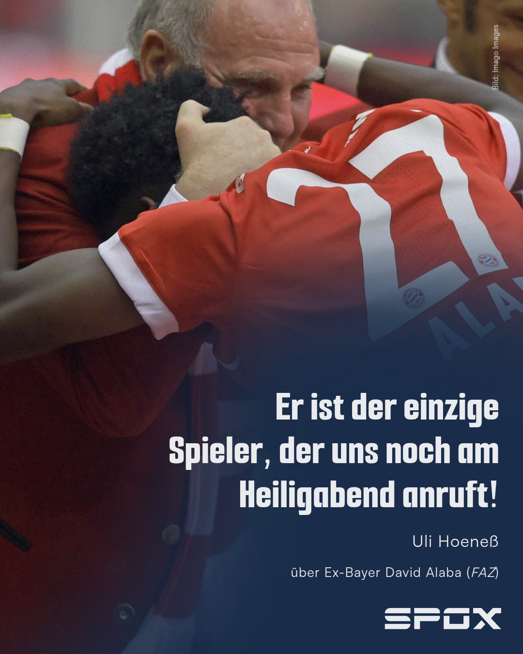 Der Österreicher verließ München 2021 ablösefrei in Richtung Real Madrid, nachdem sich beide Seiten nicht auf einen neuen Vertrag einigen konnten. Hoeneß betonte dennoch die persönliche Verbindung. 🫶
