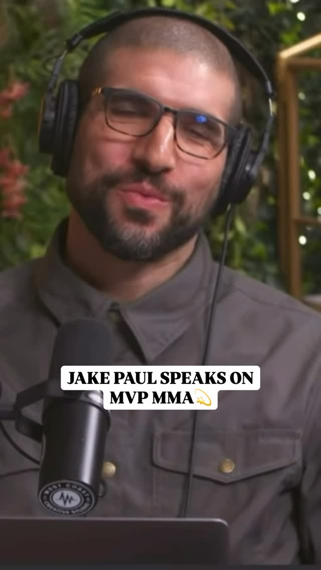 @jakepaul speaks to @arielhelwani on the promising future of MVP MMA👀💫

Do you agree??⬇️⬇️

———
Saturday, May 16th
LIVE only on Netflix
Intuit Dome - Los Angeles, CA 
#FazilBabian #RouseyCarano #NgannouLins #DiazPerry