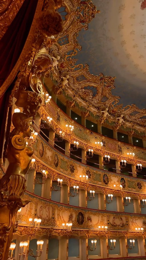 This is…

📍 Teatro La Fenice, Venice 🇮🇹

One of the most beautiful opera houses in the world - a masterpiece of gold details, velvet seats and timeless Italian elegance. ✨

Opened in 1792, it once hosted legendary composers like Verdi, Rossini and Bellini - and still today, it remains one of the most iconic places for opera lovers in Italy. 🎼

You can also visit it without attending a show: guided tours run daily and usually cost €15 per person. 🎟️

Save this place for your next trip to Italy 🎭