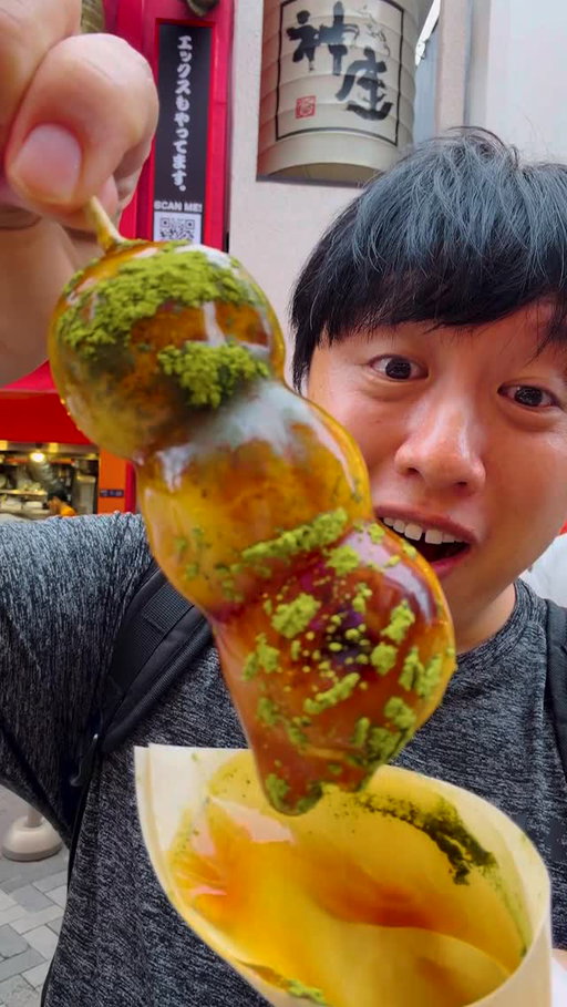 Everything I ate at Dotonbori in Osaka, Japan! 🔥🍖🍡🍛🥰 #dotonbori #osaka #japan #japanesefood #streetfood