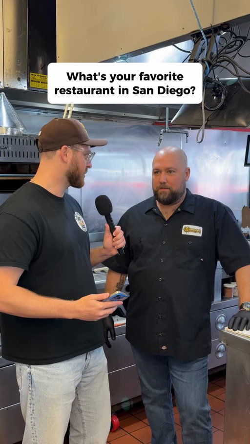 Chef’s Choice w/ Nick Balsamo, owner of @rosemariesburgers 

#sandiegoliving #sandiegorestaurants #streetinterview