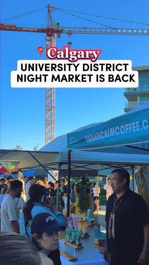 Here’s to summer market nights at University District 🌇

follow @yyc.sociables to find out where all the best local markets are!

Cheers, 

Kelsey, Calgary Explorer 🧭

p.s. did you sign up for our newsletter yet? Join 9000 Calgarians who find out local events before they happen! link in bio 🎉