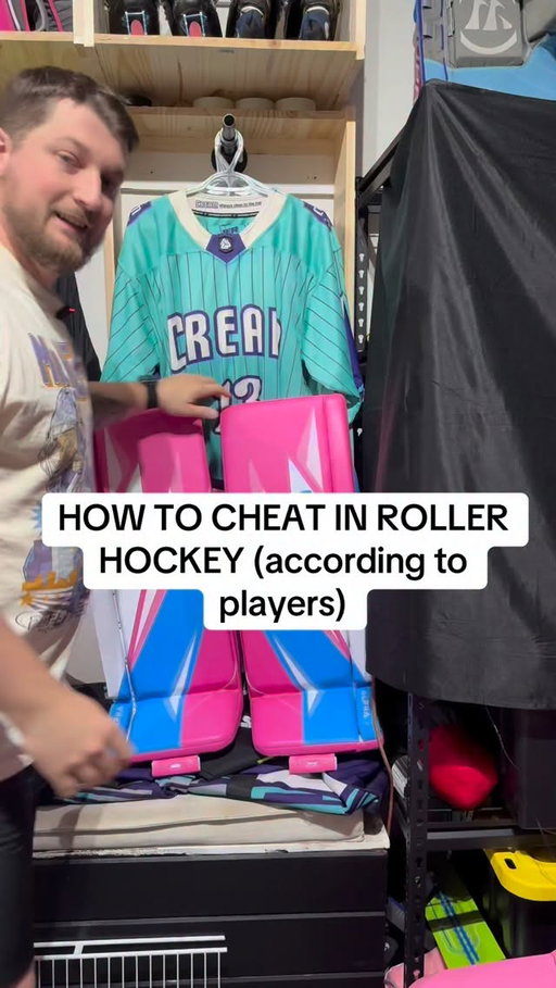 The best way to play roller hockey as a goalie