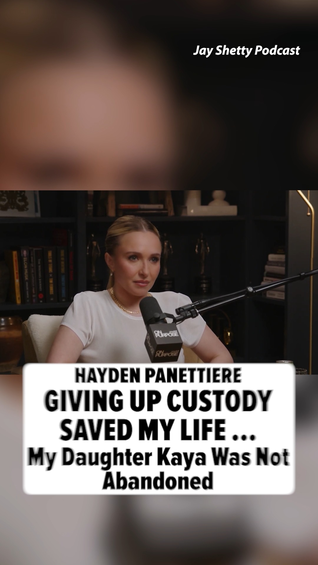 🗣️💔 Hayden Panettiere says handing over custody of her daughter wasn't abandoning her child ... it was the only way she knew how to save herself.

FULL STORY AT THE LINK IN BIO. 🔗

🎥: Jay Shetty Podcast