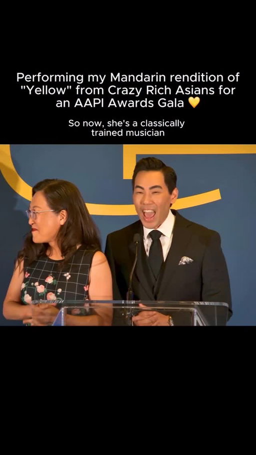 Was an honor to perform for the @character.media Character Honors Awards, celebrating changemakers and visionaries in the AAPI community ♥️

Thank you to the best emcees @genekangtv and @funnyhelenhong for the warm intro, and to @kellymili, @optimistak888, and the @character.media team for having me! ✨

Video credit: @getgoldentv 🎥 
Live performance backing track: @ira_grylack 🎵 
Hair and makeup: @kellyzhangagency 💄 
Dress: @mandalay_official 👗 

#crazyrichasians #aapiheritagemonth #singing #characterhonors #ToyotaCallYourShot