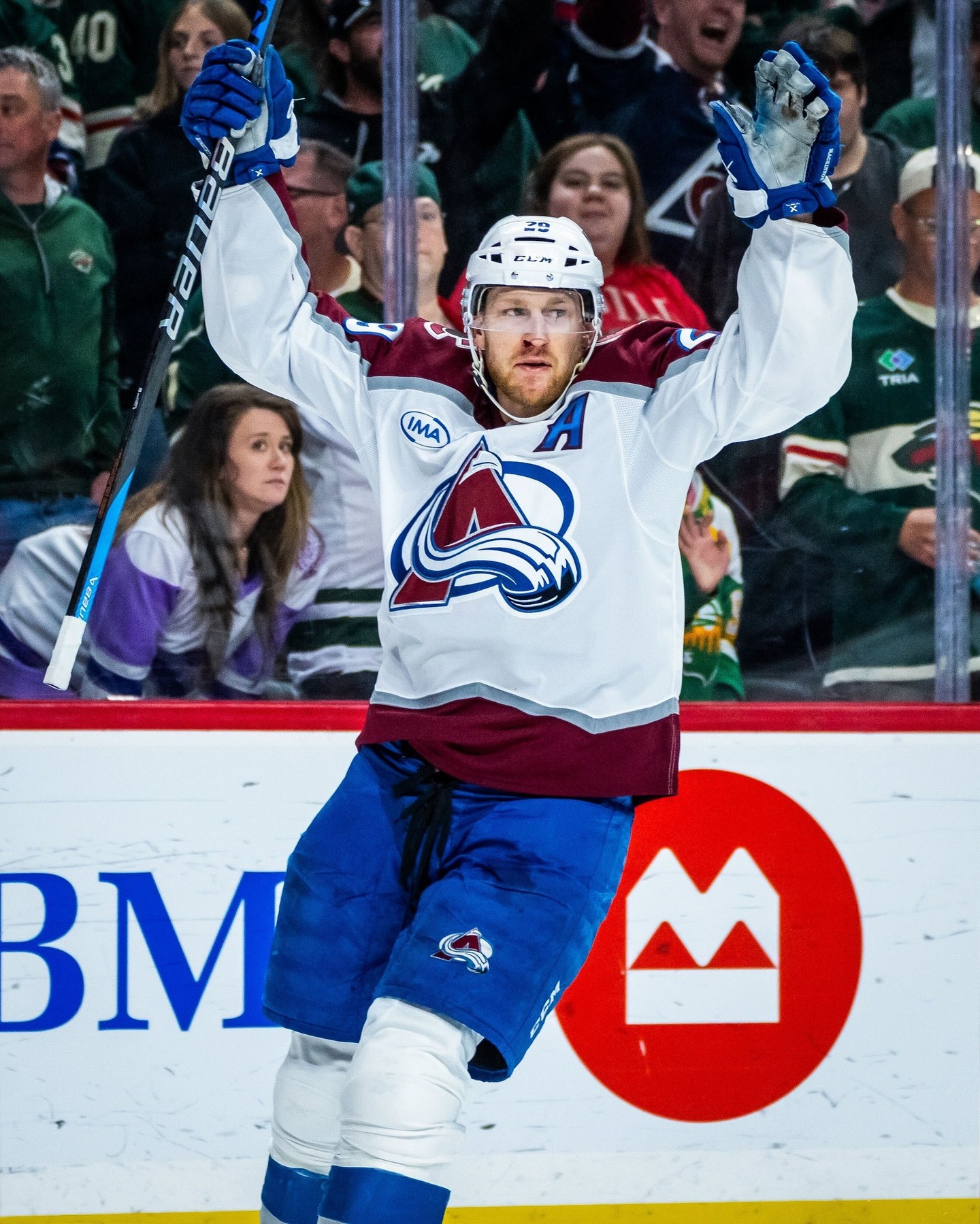 The @coloradoavalanche are one win away from returning to the Western Conference Final for the first time since 2022! 

Avs fans know 2022 was a pretty good year 👀 #StanleyCup