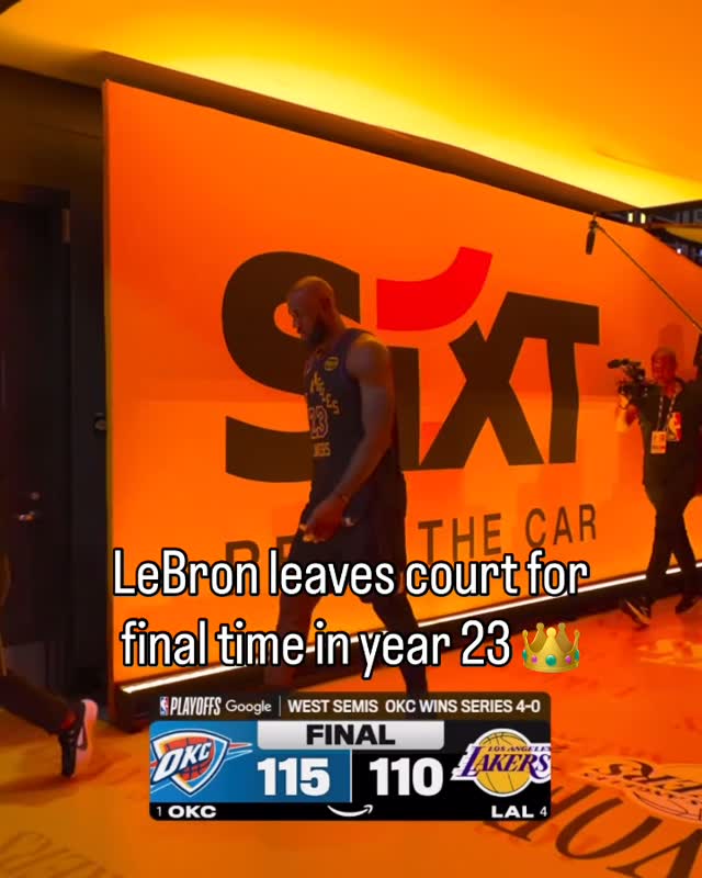 LeBron’s Year 23 is over 💔 will there be a YEAR 24? 🤞