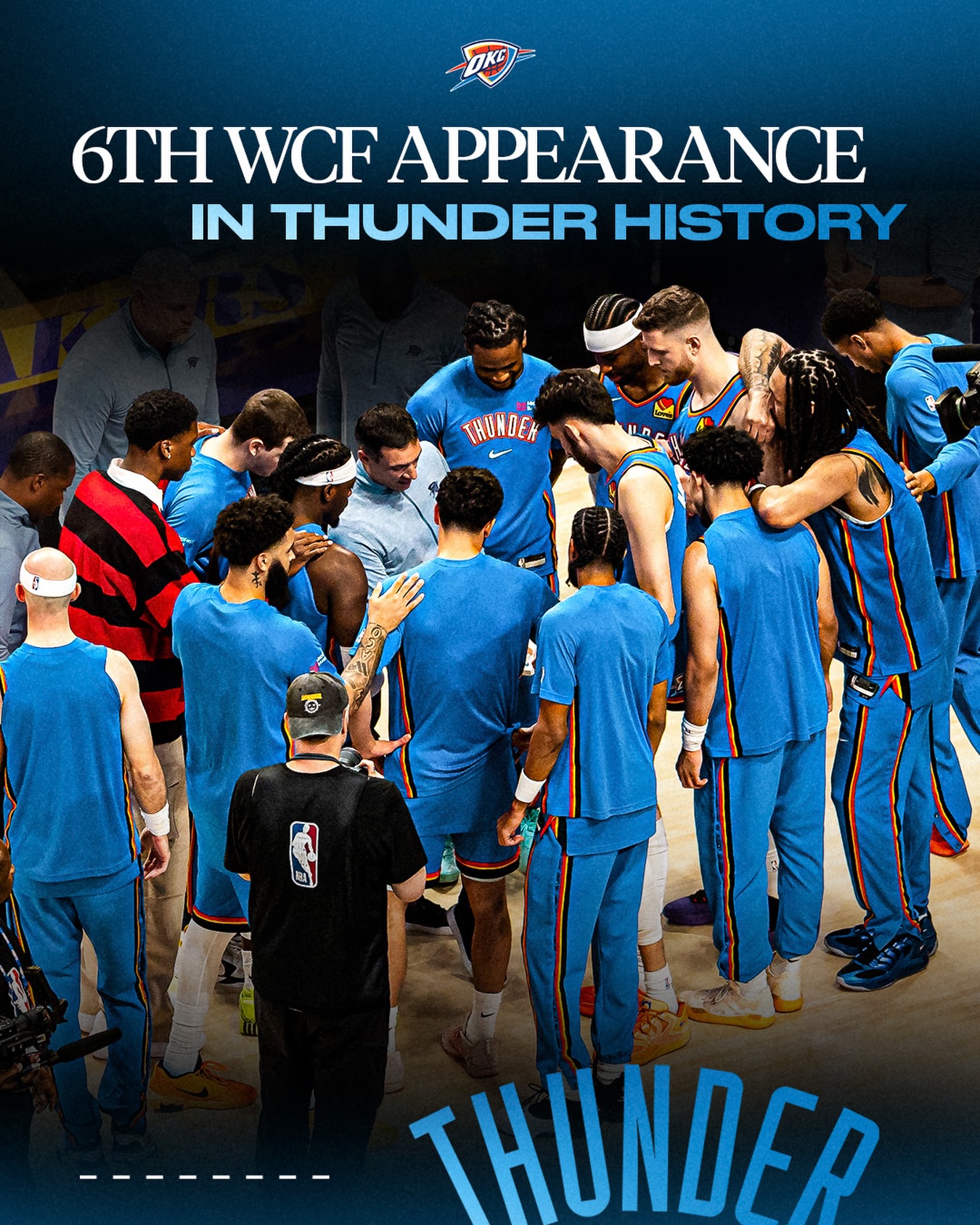 Tied for the most Western Conference finals appearances since 2011 📝