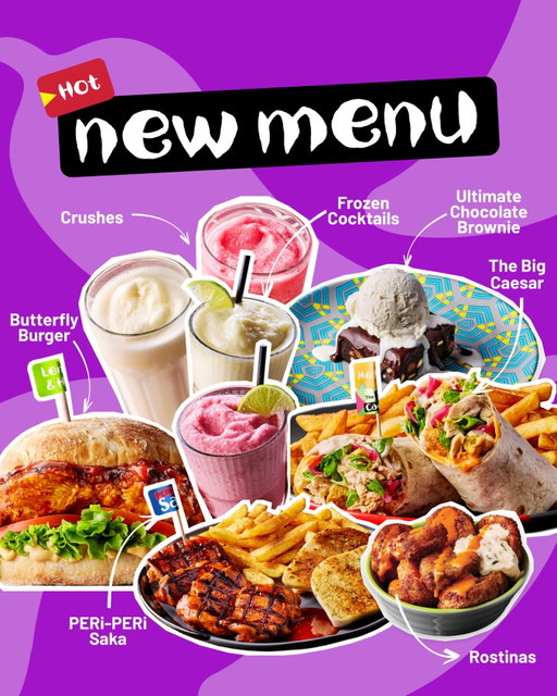 new menu just dropped and look who’s back👀🤝