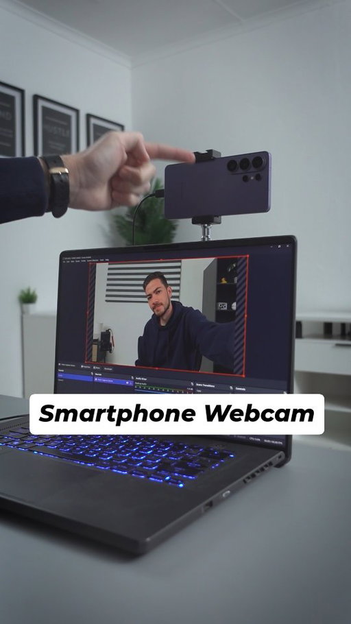 Your Smartphone is NOW a Webcam #Samsung #Tech #NewFeature