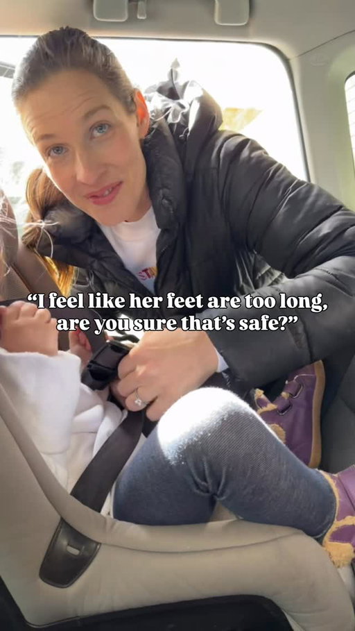My 4-year-old still rear faces in her car seat. And she will until she outgrows it (meaning hits the weight or height limit). 

Most people don’t realize that rear facing is actually the safest position for kids for as long as their seat allows, because their neck and spine are still developing.

Forward facing too early puts a lot more force on their neck during a crash.

Every family makes their own choices, but for us this one felt like an easy decision.

Curious what everyone else does —
when did your kids turn forward facing?

#rearfacing #momlife #momsofinstagram #relatablemom #crunchymama