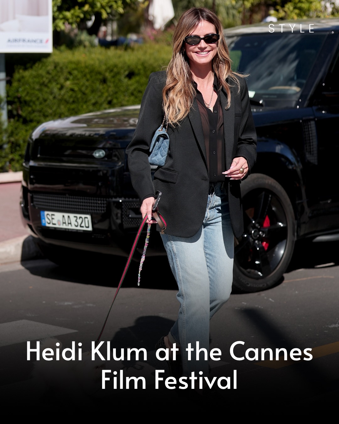 Heidi Klum is seen ahead of the 79th annual Cannes Film Festival at Hotel Martinez on May 11, 2026 in Cannes, France. (Photo by Jacopo Raule/GC Images)