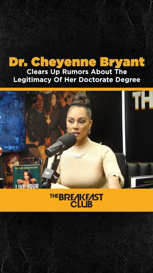 🚨 @_drbryant came through to promote her new book 📕 'Live Your Promise' ✨ and clears the air about the rumors surrounding the legitimacy of her doctorate 🎓 degree. Tap into the full interview on @netflix.
