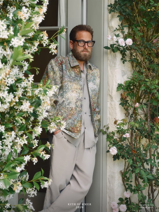 Jonah Hill for Kith Summer 2026

Collection releases this Friday 5/15 at all Kith shops and at 11AM EST/GMT/CET/JST on Kith.com and the Kith App. 

The full campaign is now live on Kith.com.