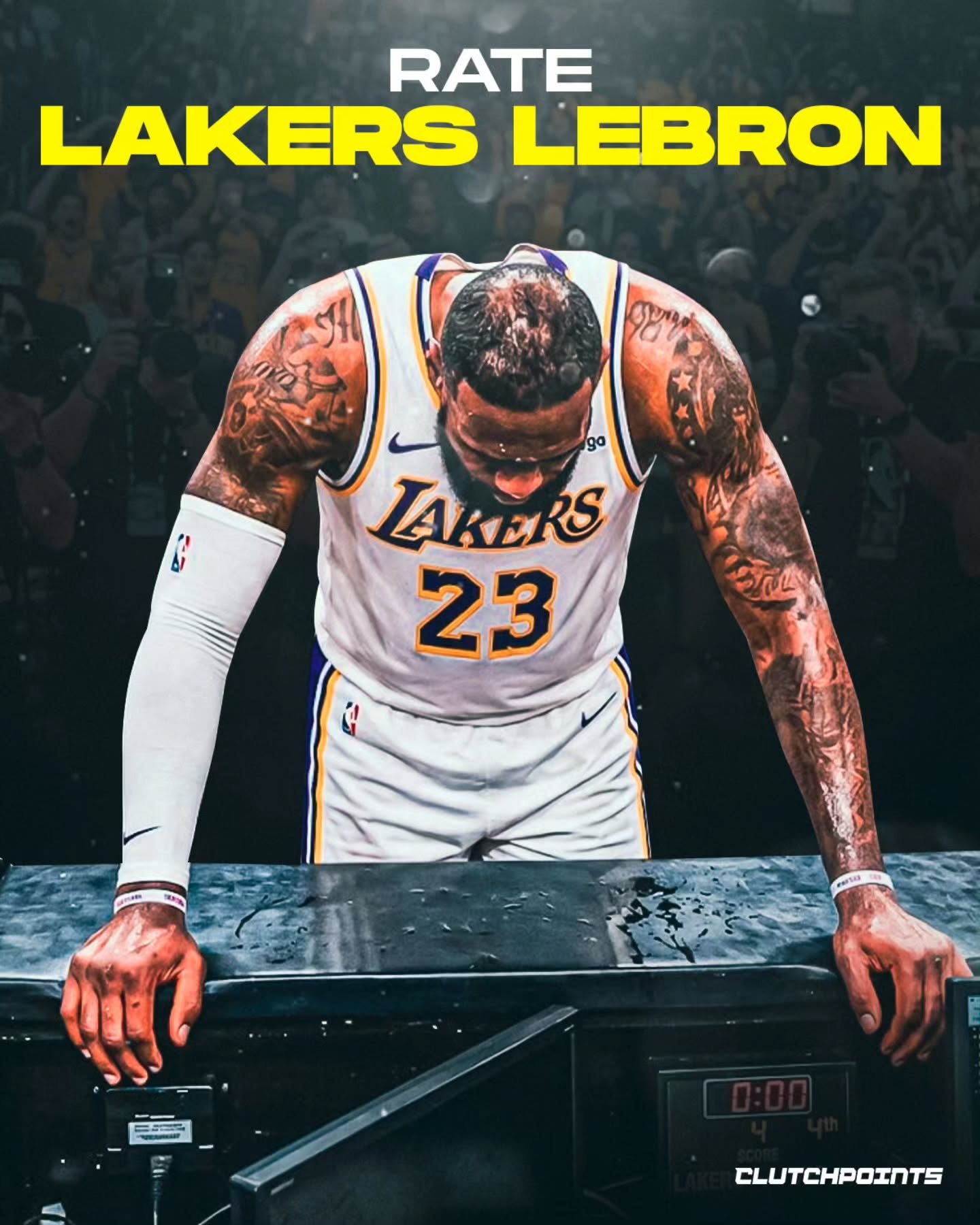 If this happened to be LeBron’s last game in a Laker uniform, here’s the full look at one of the most debated careers in Laker superstar history.

Despite all of the disadvantages,
Despite the miles on his body,
Despite the tall task ahead of him,
He gave it everything he had.

Most people only dream of producing like LeBron does at age 41.

Now, the annual "Will LeBron James keep playing" game is starting,
And fans would like to see what happens next for The King.

How we feeling about LeBron's Laker tenure?