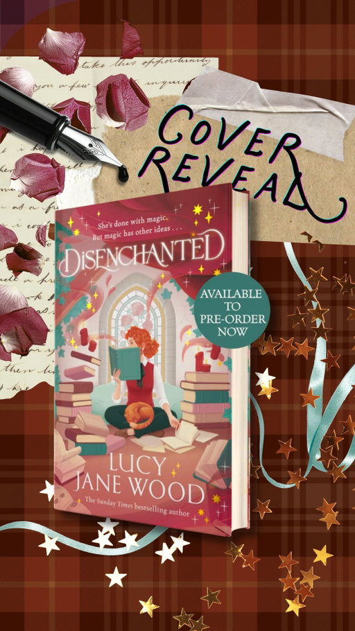A sprinkle of surprise magic to bring you the official cover reveal for my third book, Disenchanted 🌹✨😍 The cosiest academia vibes and a touch of fairy tale whimsy for Sage’s story of learning to pay attention to the glimmers, even when it feels difficult 📜🕰️🎃📖 

🐈 Of course there’s a feline familiar too, and this one might even have something to say for himself…

🎨 Somehow, these covers keep getting better and better. The biggest thank you to my fave @honeyplumstudio for the beautiful artwork that accompanies these stories.

📚Disenchanted is a comforting, nostalgic story written for the quiet, bookish hearts who always held onto fairy tales. Bring on the pumpkin spice, and think ‘witchy Shrek’ x Gilmore Girls with a touch of Beauty and the Beast 🪄

☕️ Magic has betrayed Sage before, bringing nothing but heartache, and she will not let something so foolish happen again. She’s thrown herself into her work, running the small town museum and largely preferring the company of her library and her cat to other humans. 

But when a strange historical book accidentally triggers a curse, Sage’s quietly organised life is suddenly overrun - and magic is running rife. A beanstalk grows in her garden, and her co-worker Casimir starts to look an awful lot like a handsome prince. Fairy tales are coming true . . .

Now, with the threat of the coven on her tail, Sage must confront the magic she’s always denied to save everyone she’s come to love from being lost to a fairy tale forever. Can she finally learn to be her own happily ever after?

Ooooh, and you might just want to stick around for special edition news, coming very soon 🥰✍️✨
