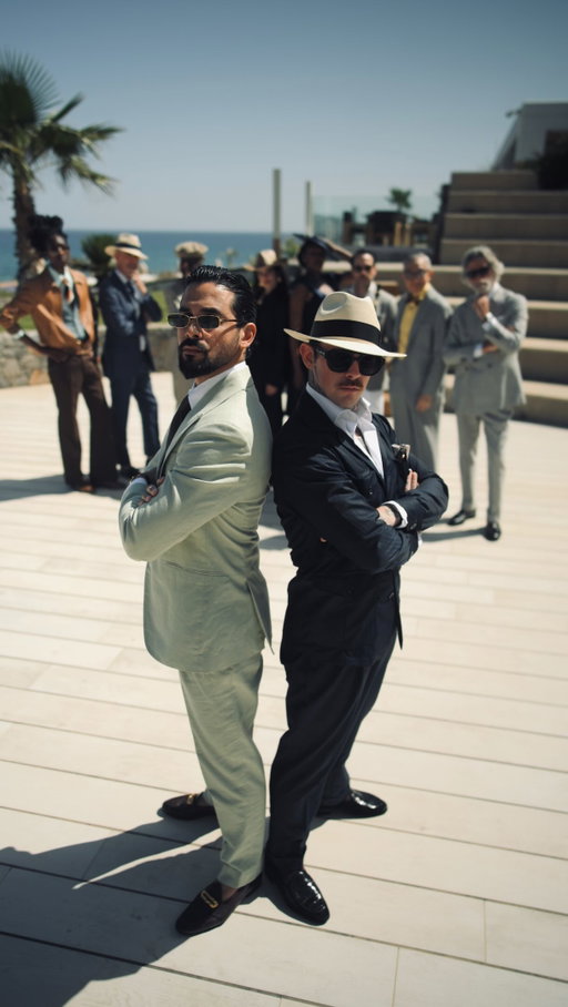 I’m here with my team, and I think we’re the best dressed in the island. @magno_scavo we are convinced. No chance. See you at @abatonisland 

Estoy aquí en Creta (Grecia) con mi equipo; somos los que mejor vestimos de toda la isla; nadie nos supera. 😎💫

Video by- @thestoryalist